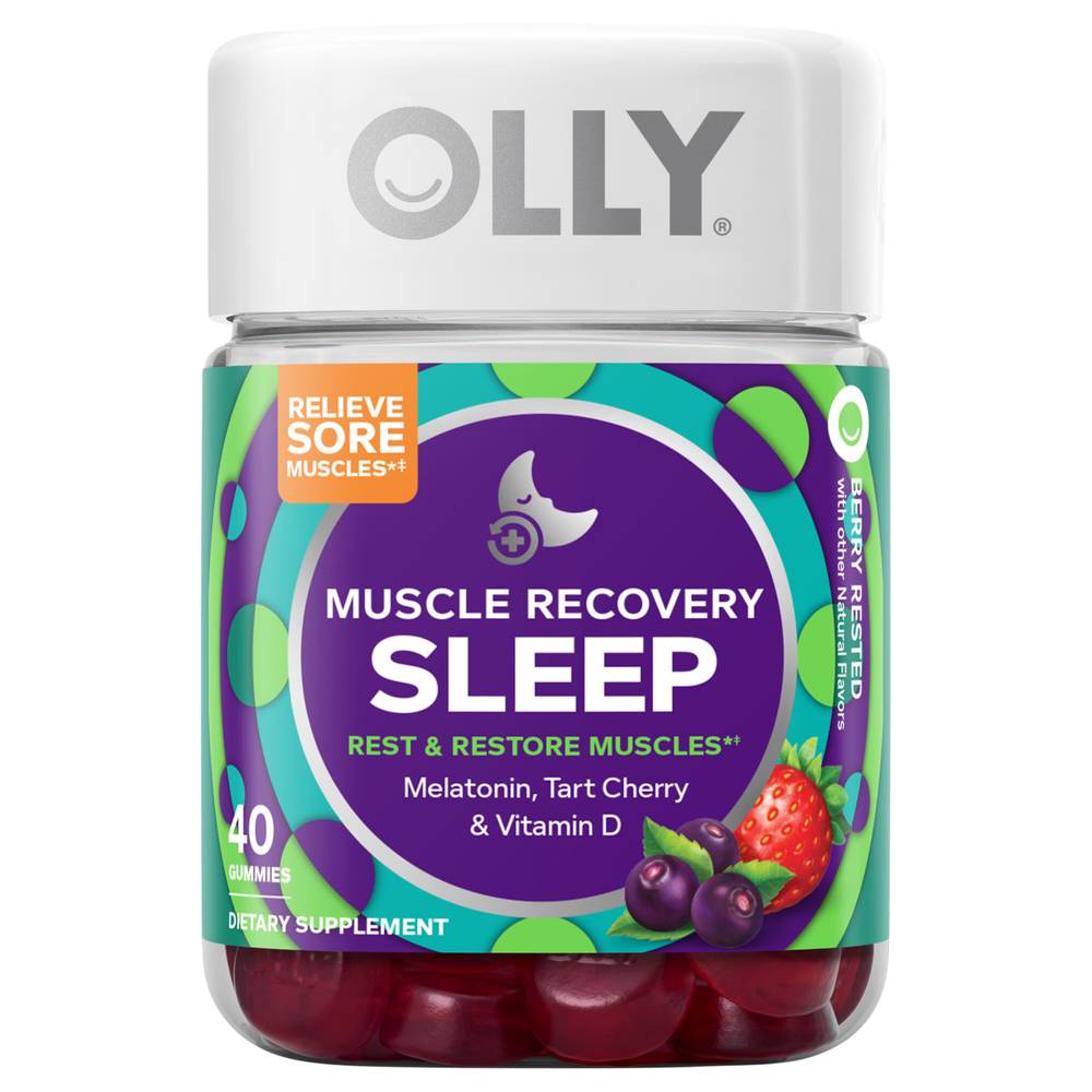 Olly Berry Rested Muscle Recovery Sleep (6.4 oz)