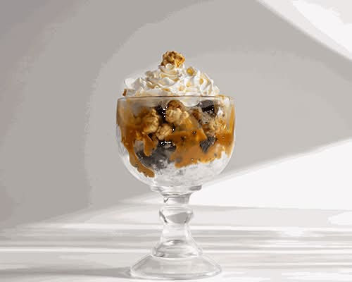Salted Caramel Popcorn Sundae