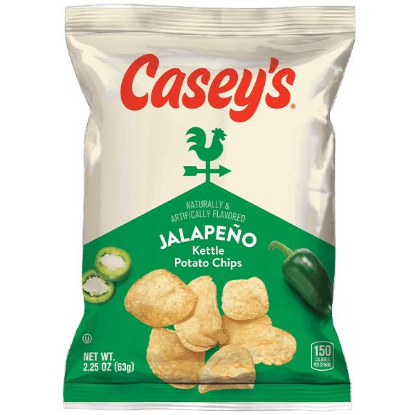 Casey's Jalapeño Kettle Chips 2.25oz