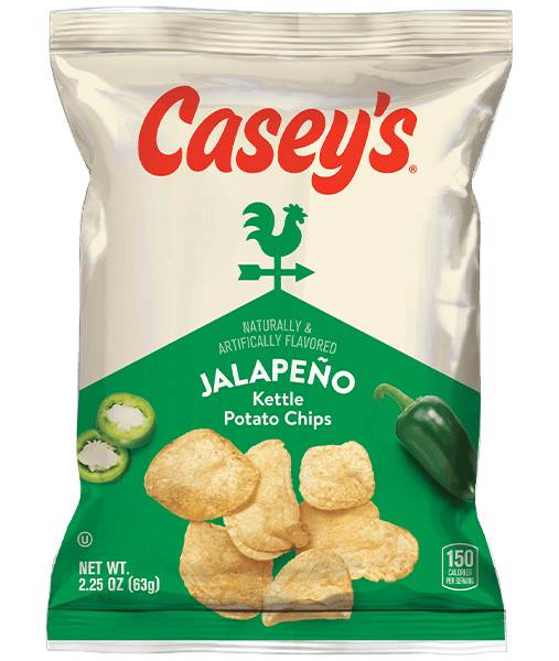 Casey's Jalapeño Kettle Chips 2.25oz