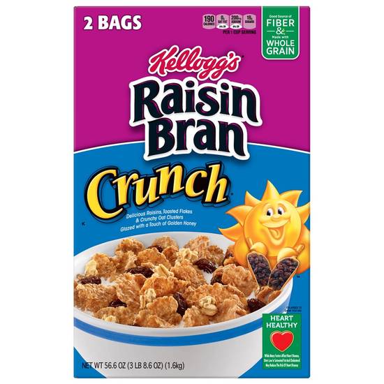 Raisin Bran Crunch Cereal (56.6 oz)