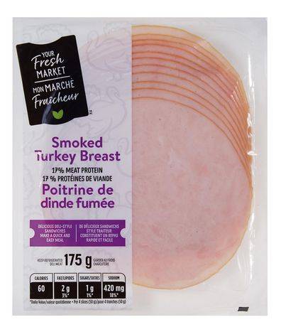 Your Fresh Market Smoked Turkey Breast (175 g)