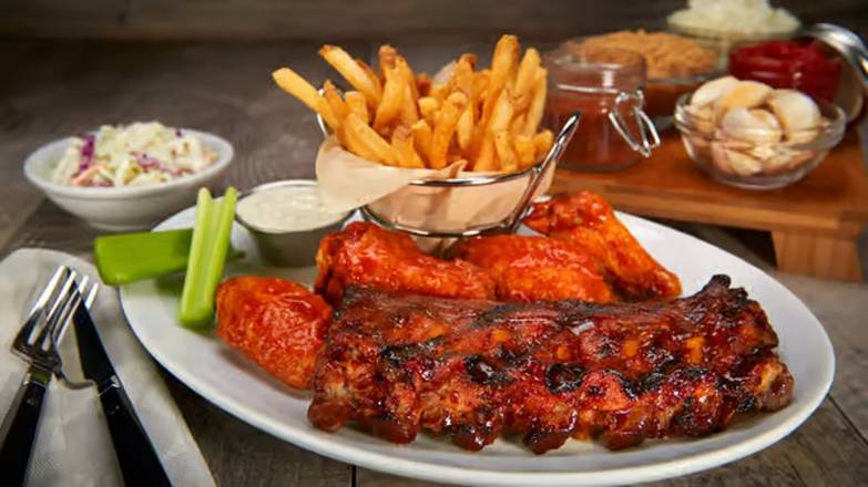 ½ Rack & Wings Platter