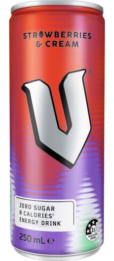V Energy Strawberries And Cream 250mL