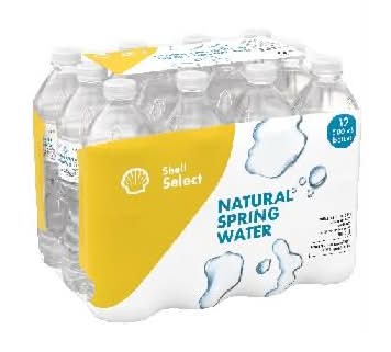 Shell Select Natural Spring Water (12 x 500 ml)