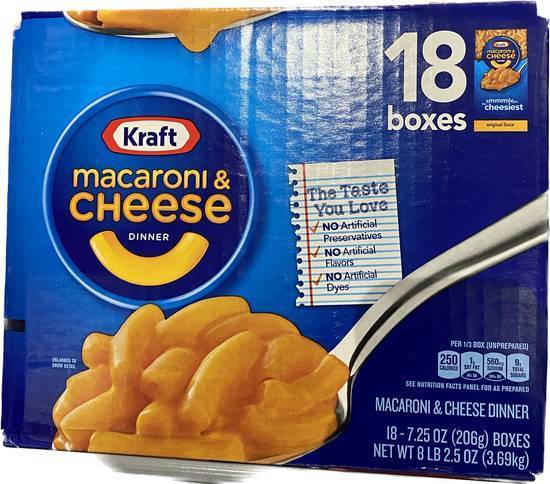 KRAFT FOODSマカロニ＆チーズ(１８個)