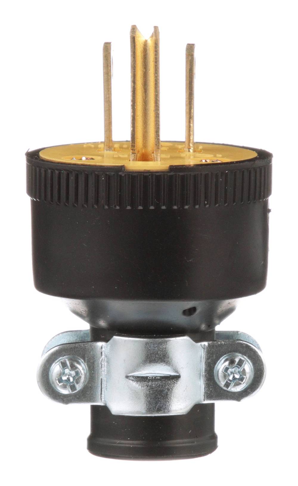 Eaton 15-Amp 125-Volt NEMA 5-15 3-wire Grounding Heavy-duty Straight Plug, Black | 1709-F-LW