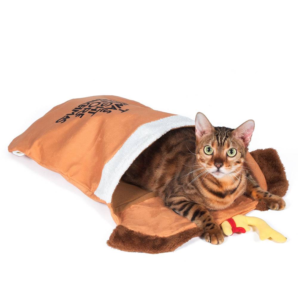 How the Grinch Stole Christmas Cat Play Sack, Brown