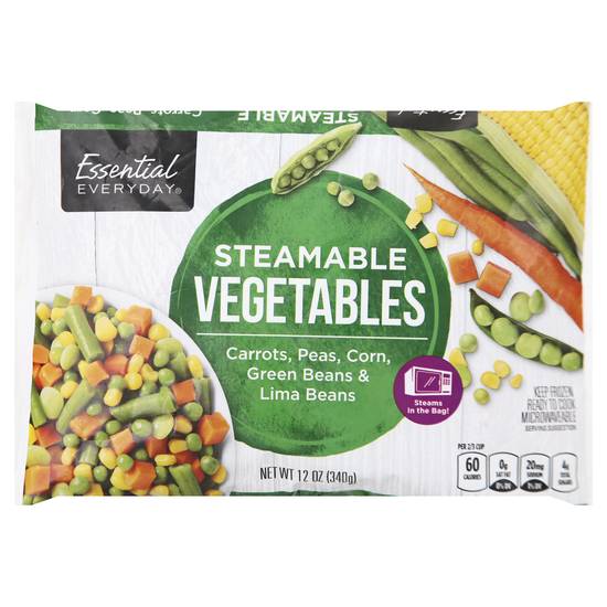 Essential Everyday Steamable Vegetables