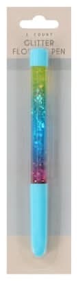 Glitter Flowing Pen Blue