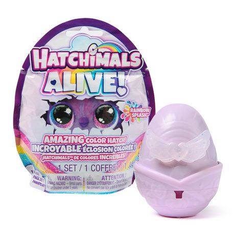 Hatchimals Alive, Rainbow Splash Blind Box Surprise Toy For Girls & Boys Ages 3+