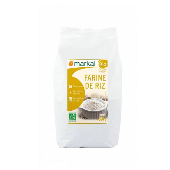 Farine de riz blanc 500g - MARKAL - BIO