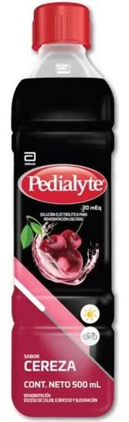 Solución Electrolítica Hidratante Pedialyte Sabor Cereza 500 ml