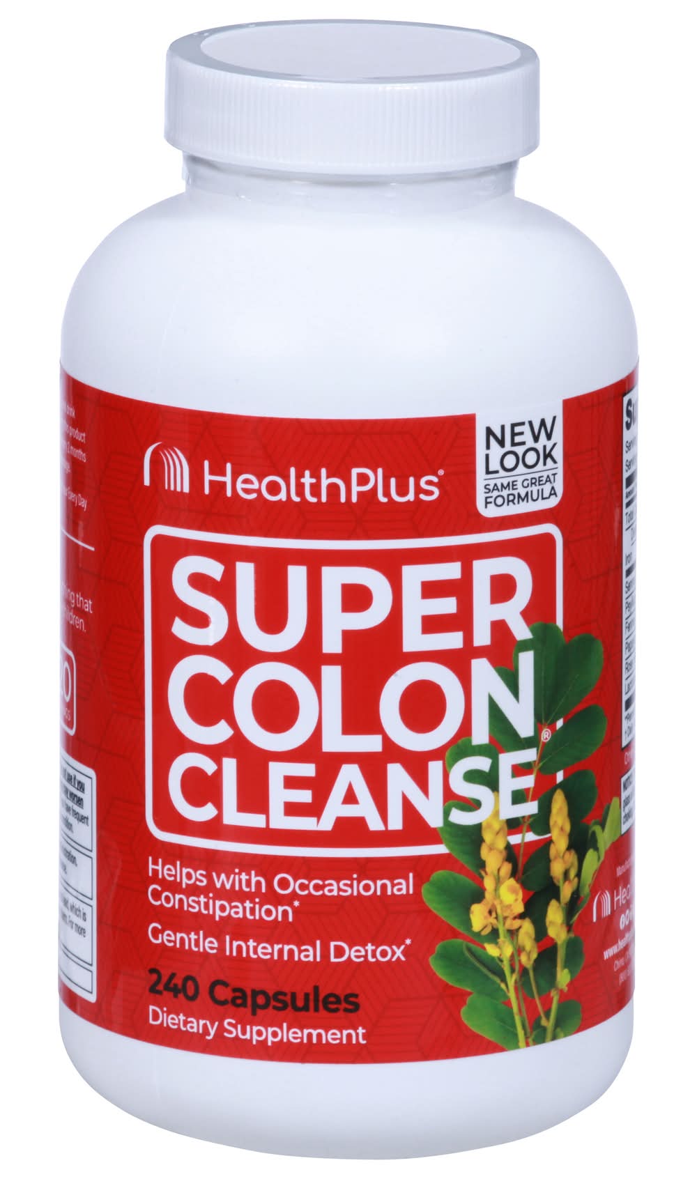Health Plus Super Colon Cleanse Dietary Supplement Capsules (6.4 oz, 240 ct)