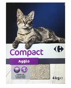 Arena Aglomerante Compacta Carrefour 4Kg