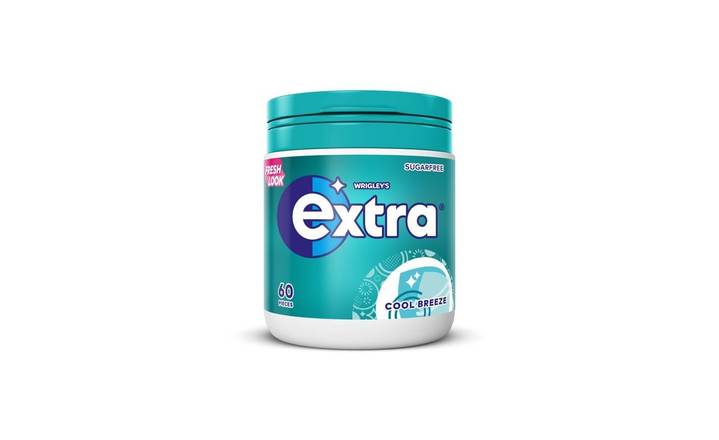 Extra Cool Breeze Chewing Gum Sugar Free Bottle 60 pieces (397201)