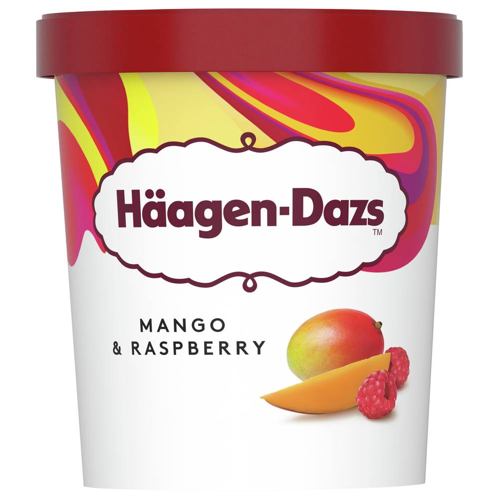 HäagenDazs Ice Cream Mango & Raspberry Tub Delivery Near Me Order