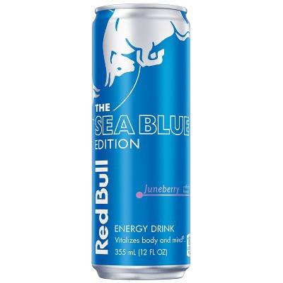 Red Bull The Sea Blue Edition Energy Drink, Juneberry (12 fl oz)