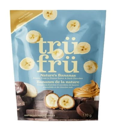 Trü Frü Nature's Bananas in Peanut Butter & Dark Chocolate (170 g)