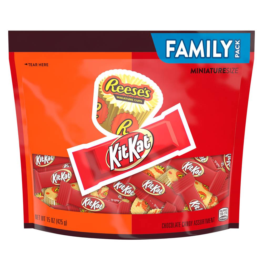 Hershey's Family Reese's and Kit Kat Assortment (15 oz)