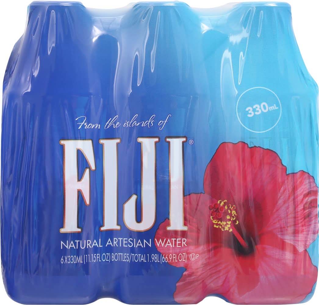 FIJI Natural Artesian Water (6 x 11.15 fl oz)