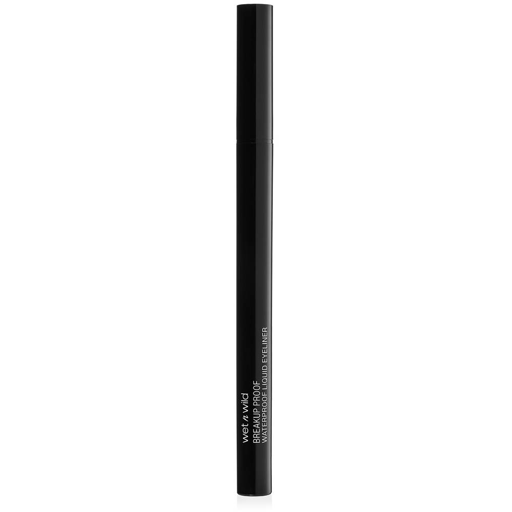 wet n wild · Delineador líquido breakup proof ultra black (15 g)