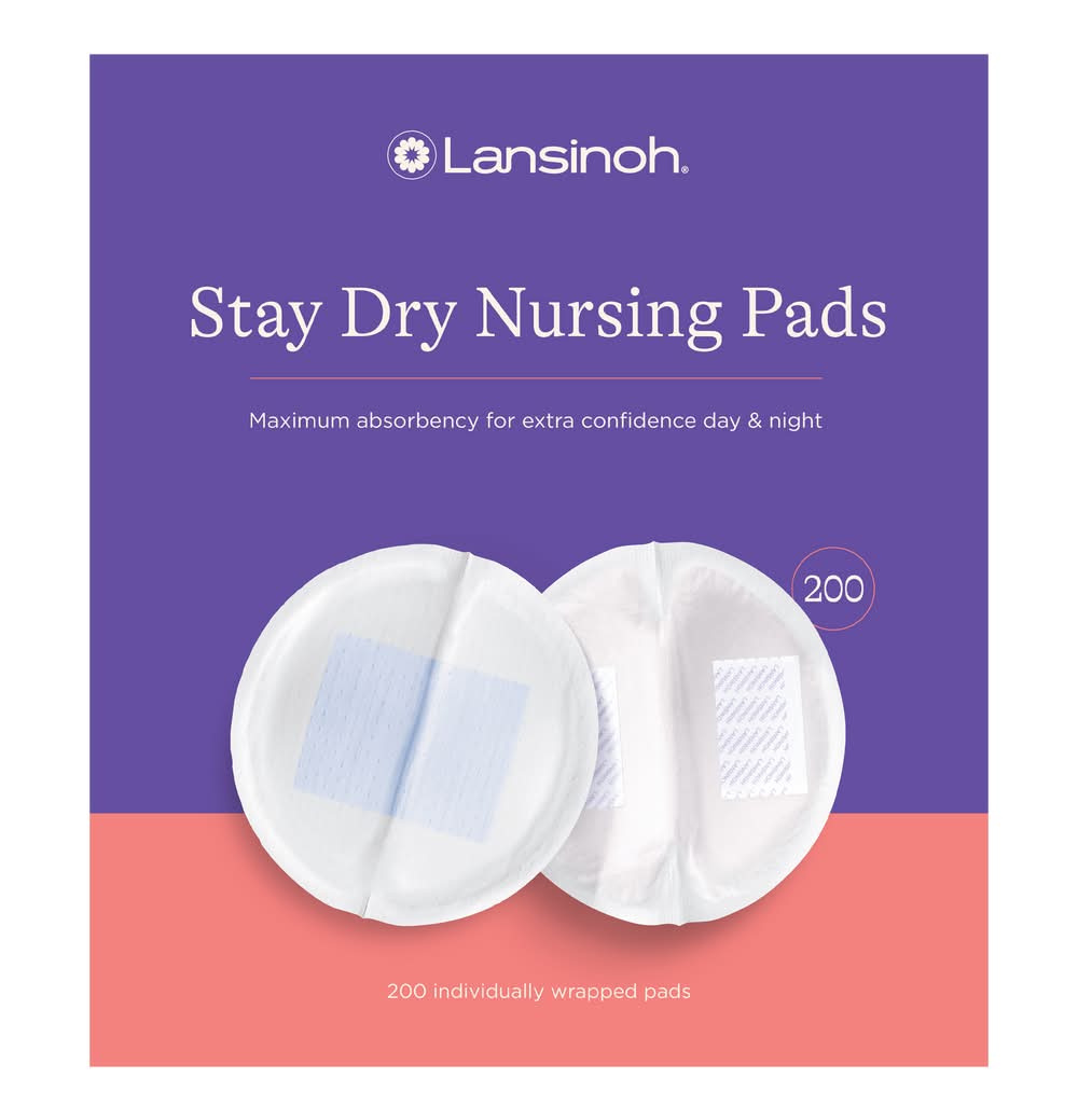 Lansinoh Stay Dry Nursing Pads (200 ct)