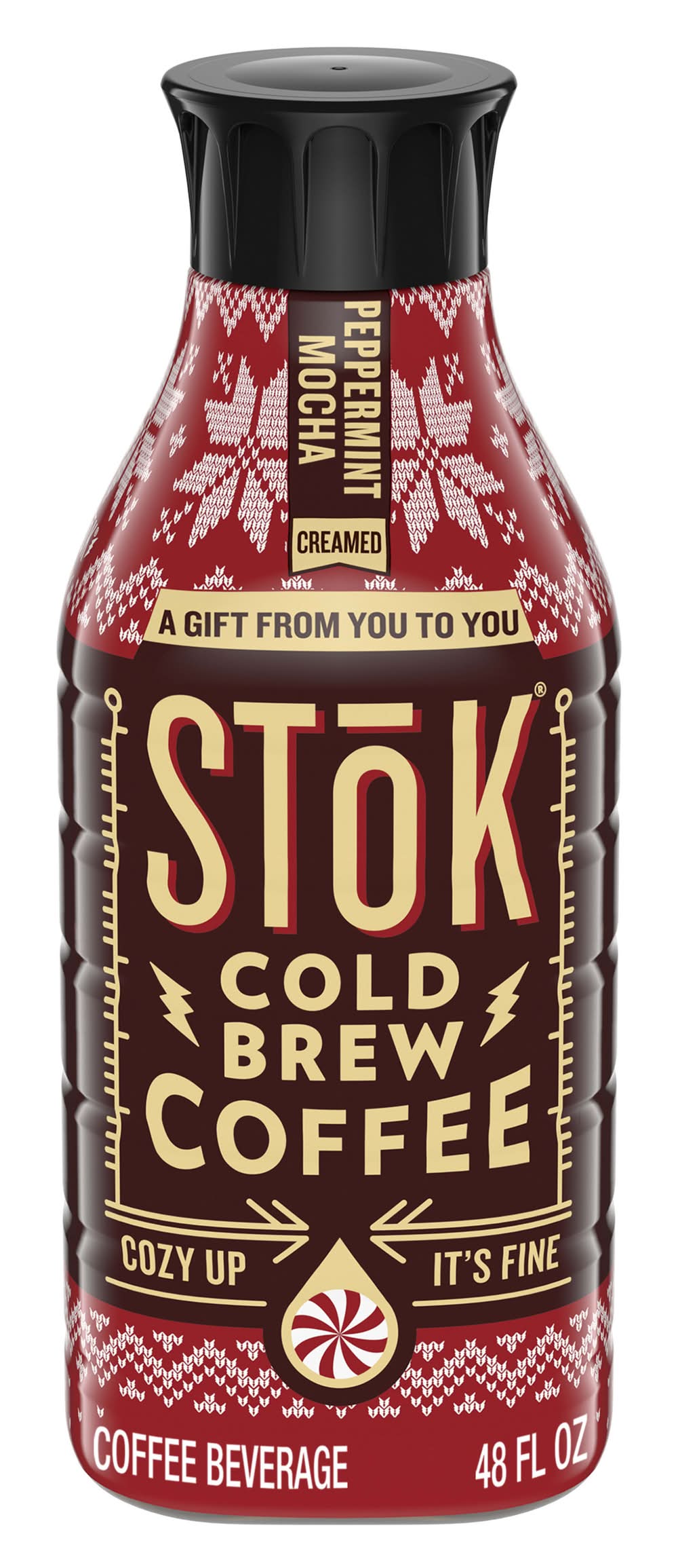 STōK Creamed Sweetened Cold Brew Coffee, Peppermint (192 fl oz)