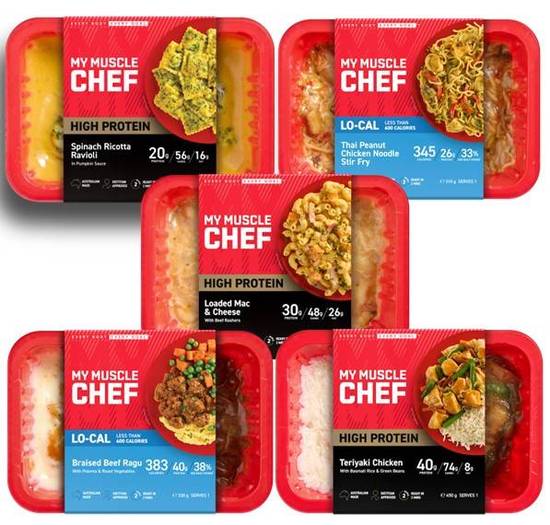 My Muscle Chef Bundle (5 for $59) SAVE $15.50