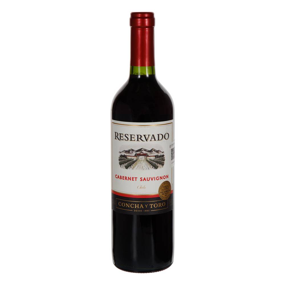 Concha y toro vino tinto cabernet sauvignon reservado (750 ml)