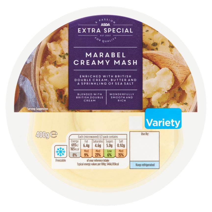 Asda Extra Special Creamy Mash 400g