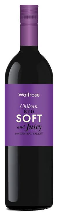 Waitrose & Partners Soft & Juicy Chilean Red Wine (750ml)