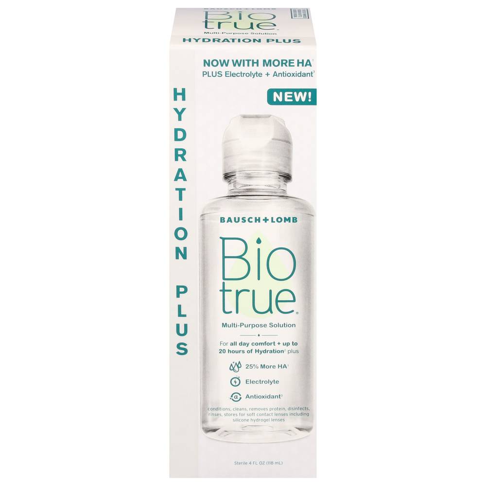 Bausch + Lomb Biotrue Hydration Plus Multi Purpose Solution (4 fl oz)