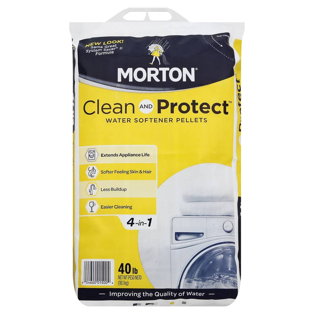 Morton Clean and Protect Water Softener Pellets