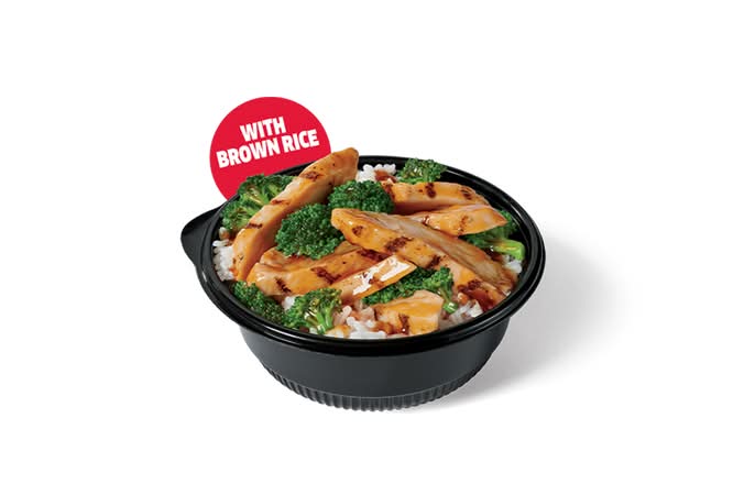 Chicken Teriyaki Bowl w/ Brown Rice