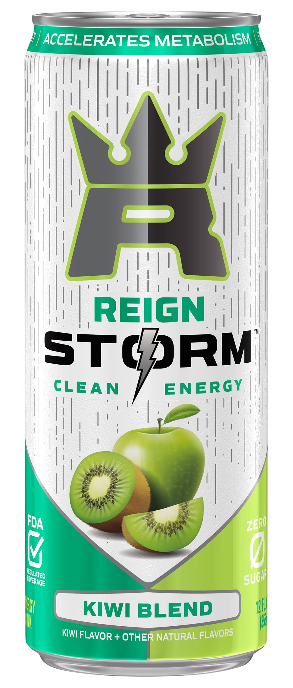Reign Storm Energy Drink, Kiwi (12 fl oz)