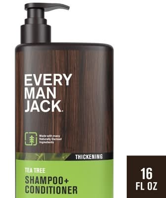 Every Man Jack Hair Shampoo & Conditioner, Tea Tree (16 fl oz)