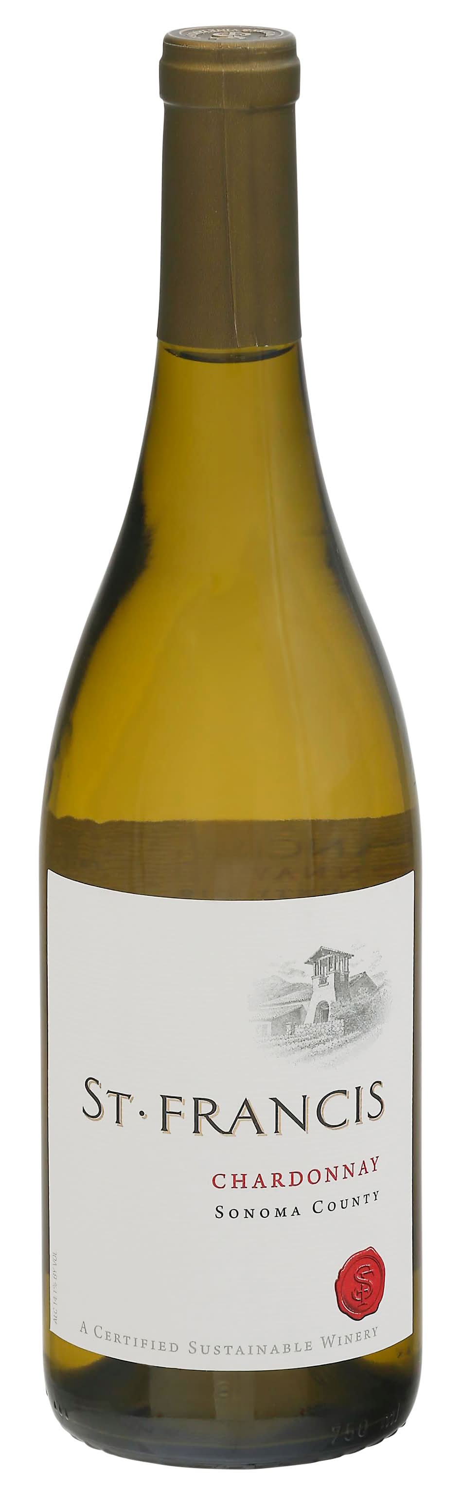 St. Francis Sonoma County Chardonnay Wine (750 ml)