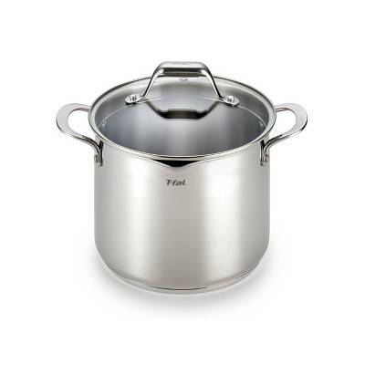 T-Fal Pot With Lid Simply Cook Stainless Steel Cookware