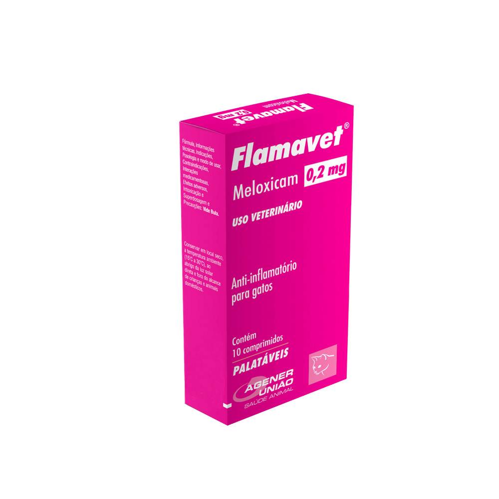 Agener União · Flamavet meloxicam 0,2mg (10 g)