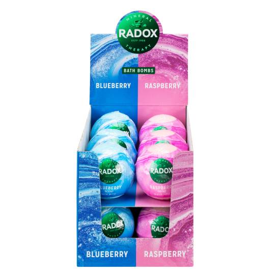 Radox Mineral Therapy Bath Bomb (blueberry, raspberry)