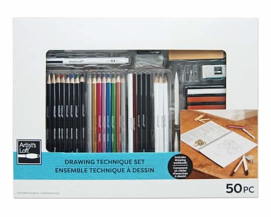Artist's Loft Drawing Technique Set (50 ct)