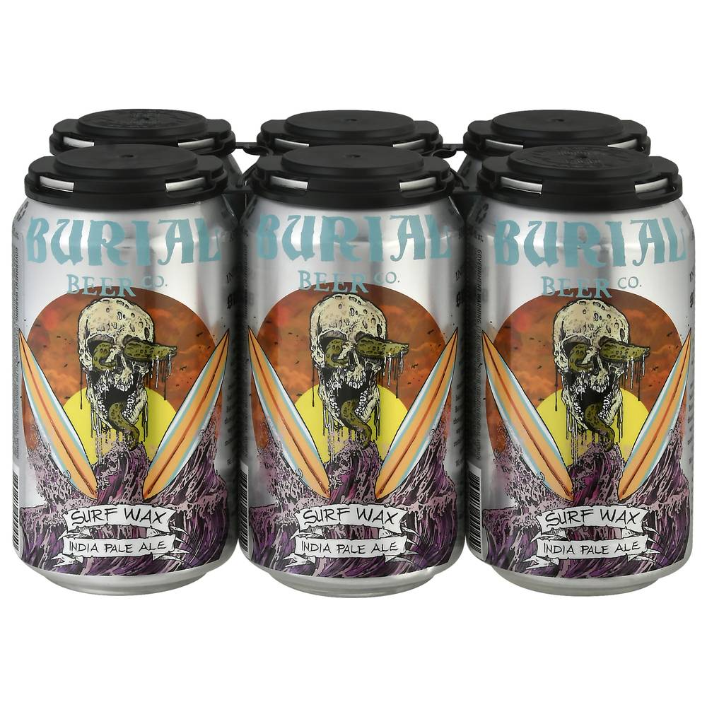 Burial Beer Co. Surf Wax Ipa (6 x 12 fl oz)