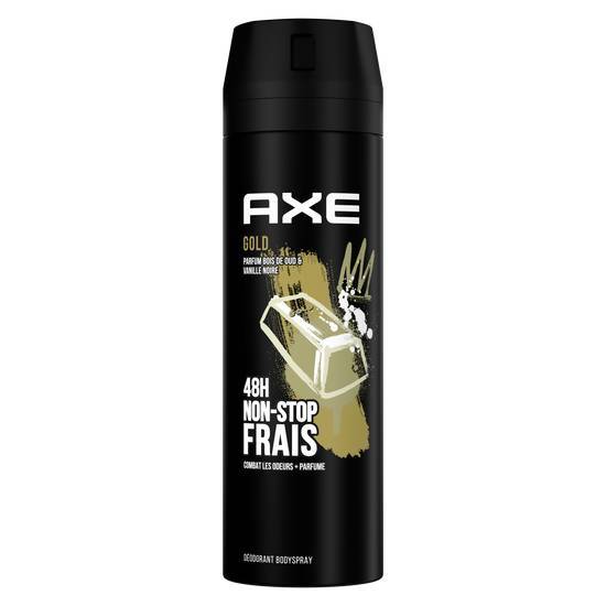 Axe déodorant homme bodyspray gold 48h frais