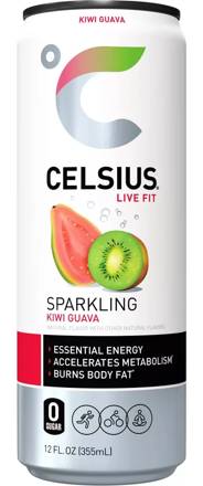 Celsius Kiwi Guava 12oz Can
