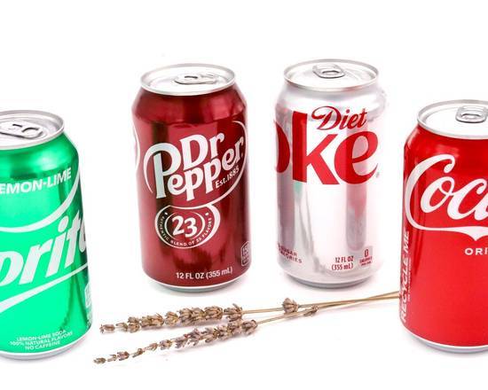 Assortment of soda