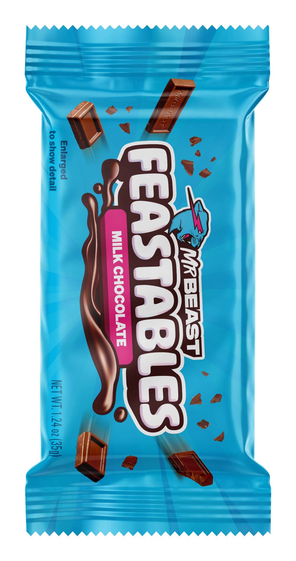 Mr Beast Feastables Milk Chocolate 35g
