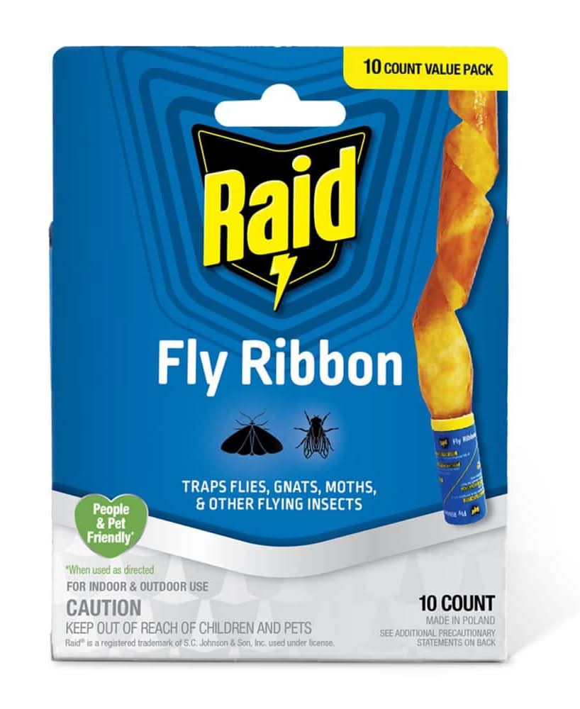 Raid Fly Ribbon Trap (10-Pack)