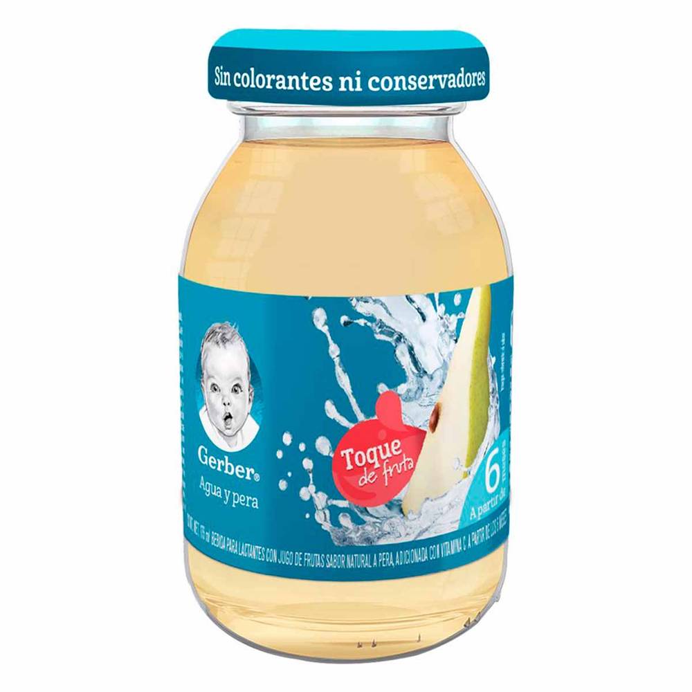 Gerber · Bebida de pera para bebés (175 ml)
