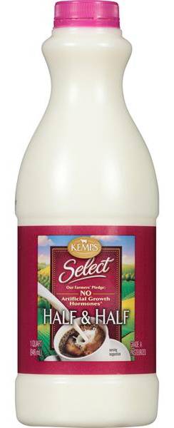 Kemps Select Half & Half Cream (32 fl oz)